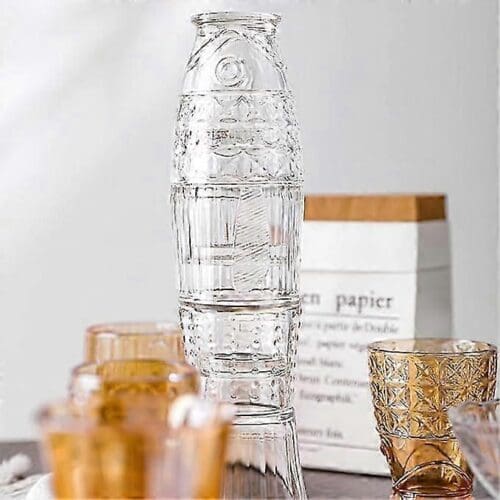 Clear Koi Fish Stacking Tumblers