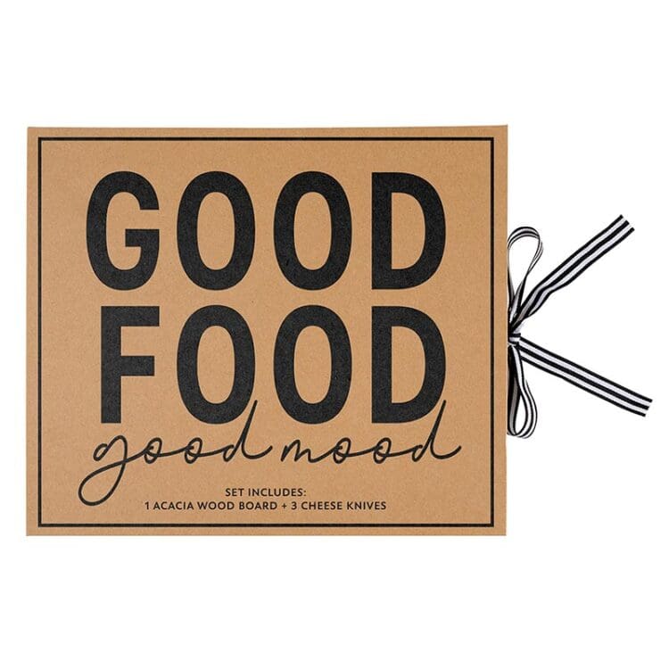 Cheeseboard & Knives Gift Set - Image 3