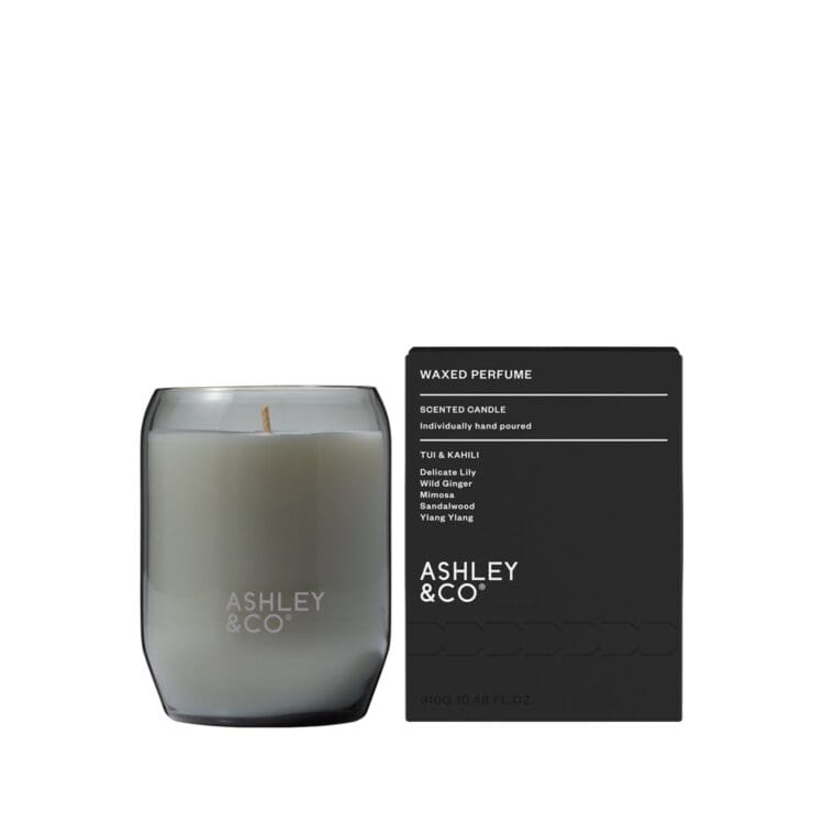 ashley & co waxed perfume Tui & Kahili scented candle