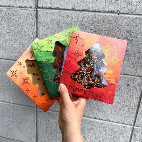 Fruney Chocolate Christmas Trees