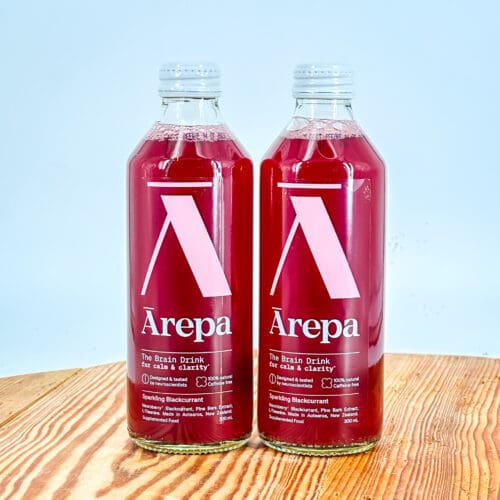 Ārepa - Sparkling Black Current 300 ML bottle