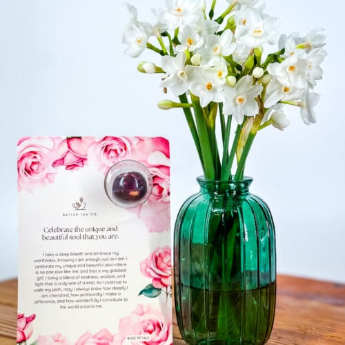 Blooming Tea & Spring Bud Vase Combo