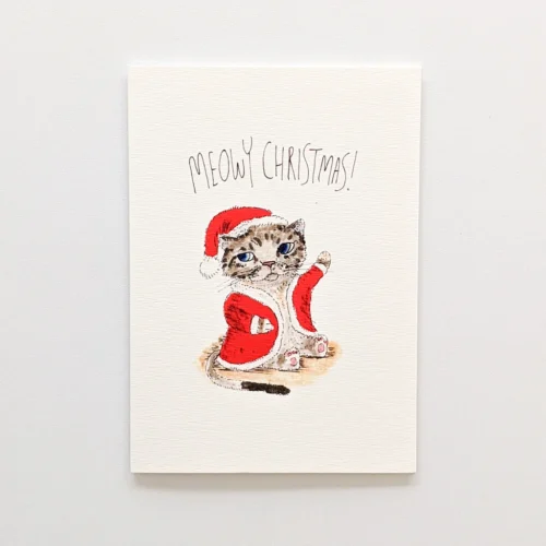 Have a Meowy Christmas - Christmas Card