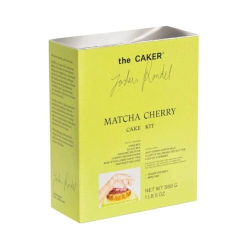 The Caker® Matcha Cherry Cake Kit