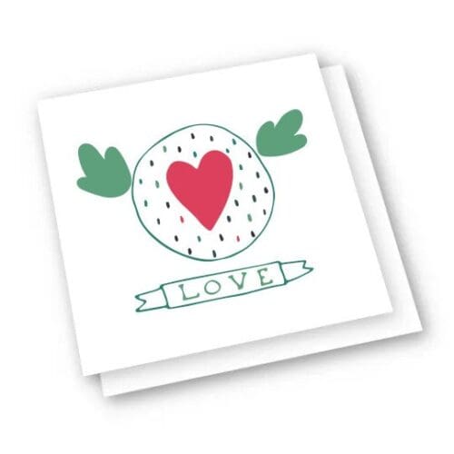 Square Card - Love