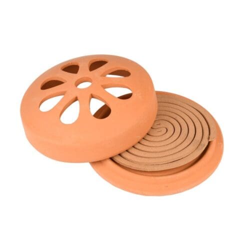 Citronella Coils with terracotta holder