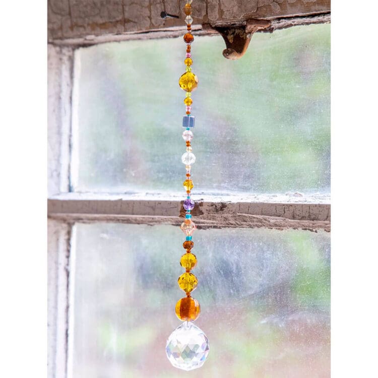 Natural Life Chrystal Sun Catcher – Amber