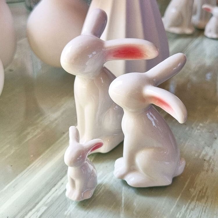 Ceramic Rabbit Set