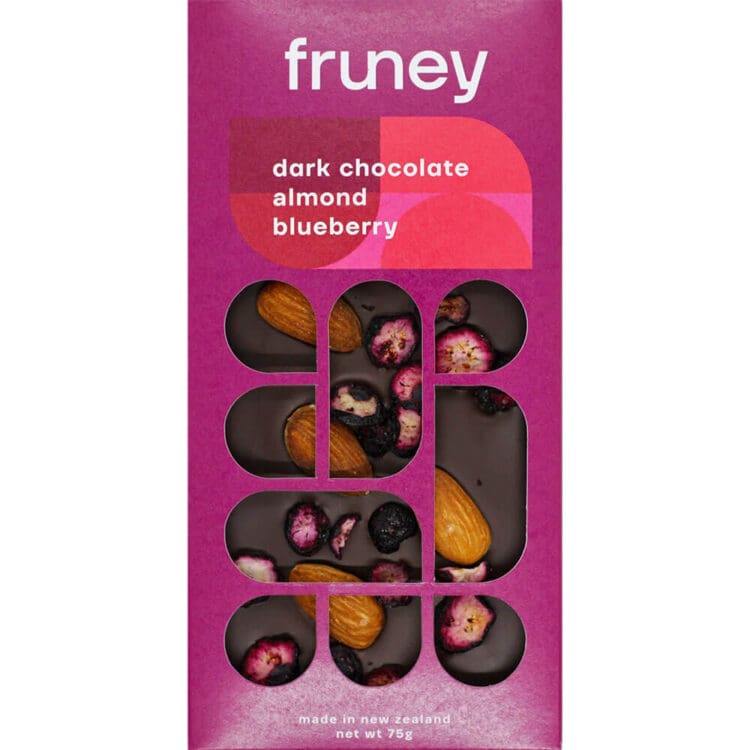 Fruney Almond & Blueberry Dark Chocolate