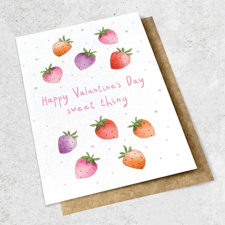 Large Card - Happy Valentine's Day Sweet Thing