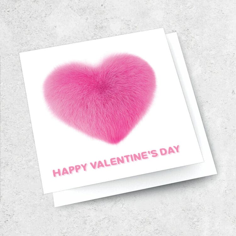 Square Card - Happy Valentine's Day