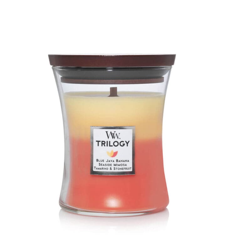 WoodWick Candle – Tropical Sunrise Trilogy