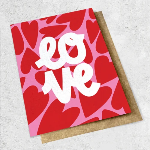 Large Card - love