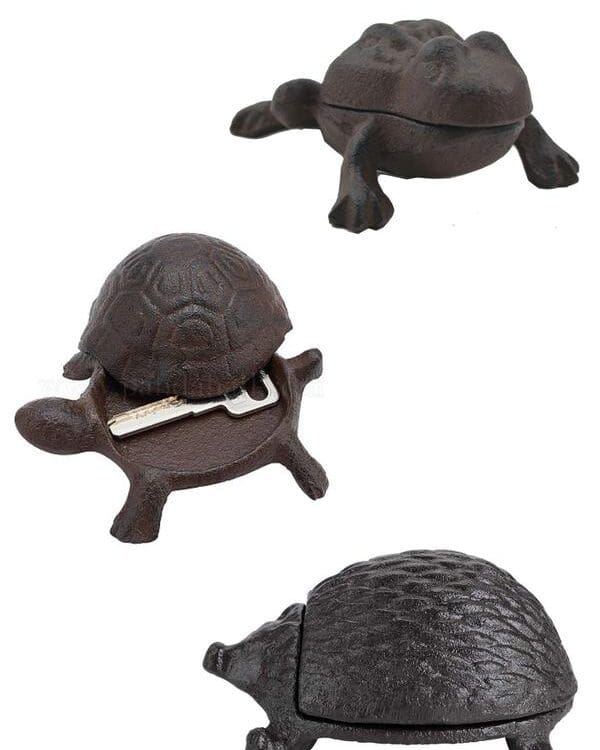 Garden Cast Iron Key Hider