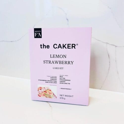 The Caker kit - Lemon Strawberry Cake